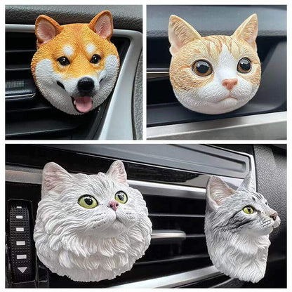 Custom dog and cat fridge magnets, handmade pet memorial gifts
